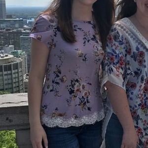 Floral Lace Top